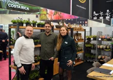 Teunis Versteeg with Kwekerij de Liesvelden and Sjors Boers and Faye Frerichs with Bo Green. These two plant growers from the Netherlands shared a booth, but have a completely distinct assortment and customer base.